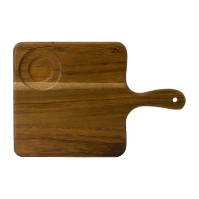 Dudson Wood Square Handled Boards 380x355mm (4 Pack) - Image 1