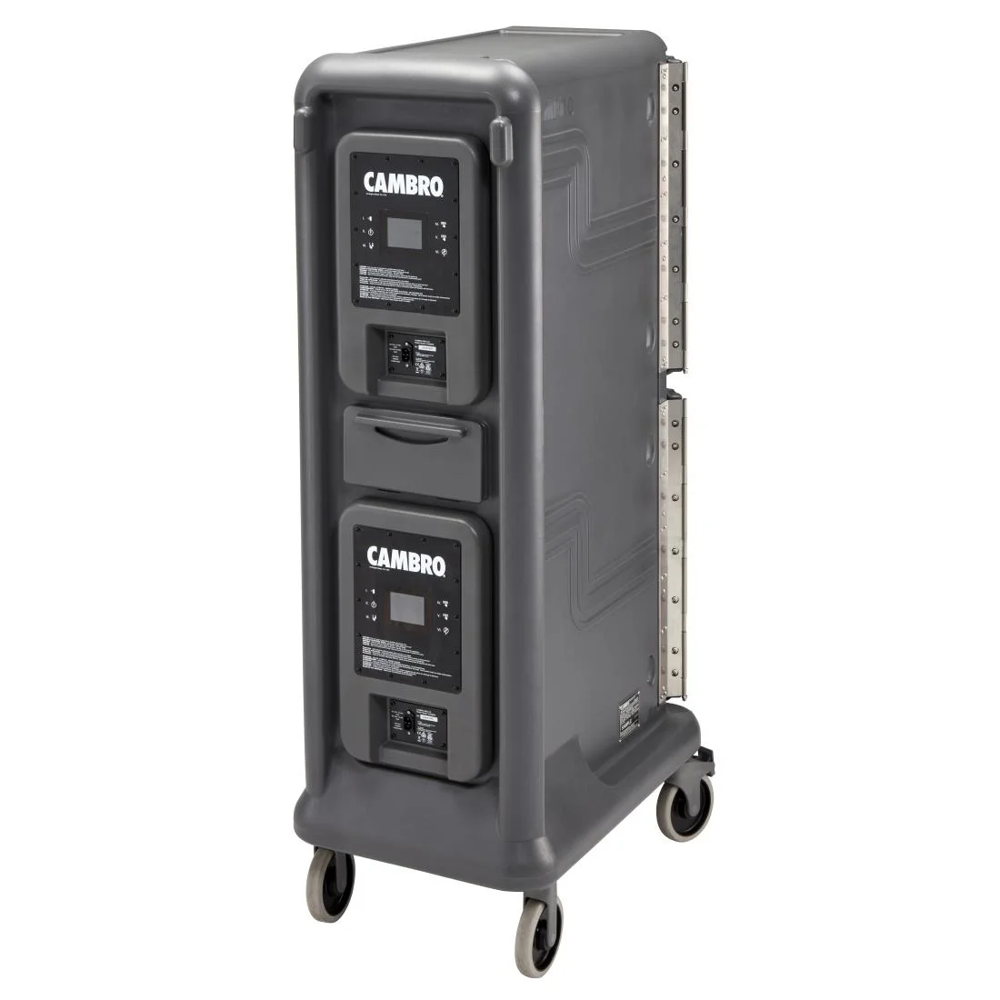Cambro Ultra Pro Cart Tall Hot Cart Charcoal Grey - Image 3