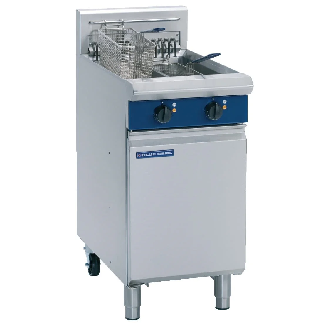 Blue Seal Free Standing Electric Twin Fryer E44