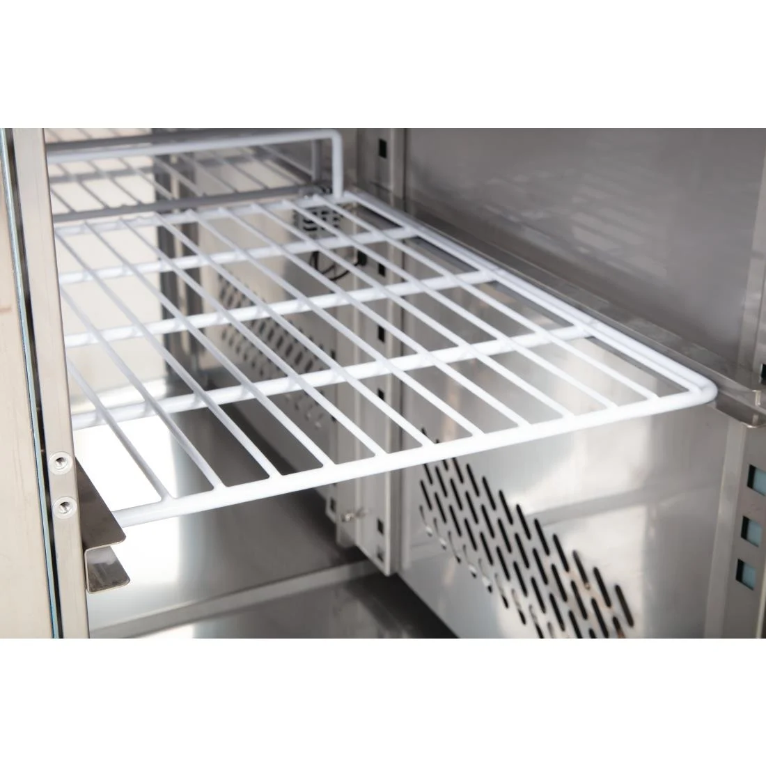 Polar 3 Door Counter Fridge 339 Ltr