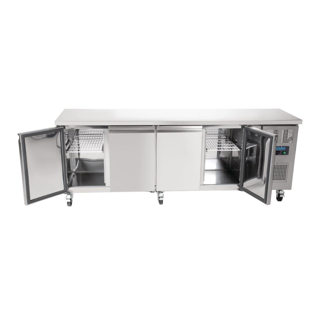 Polar 4 Door Counter Fridge 449 Ltr