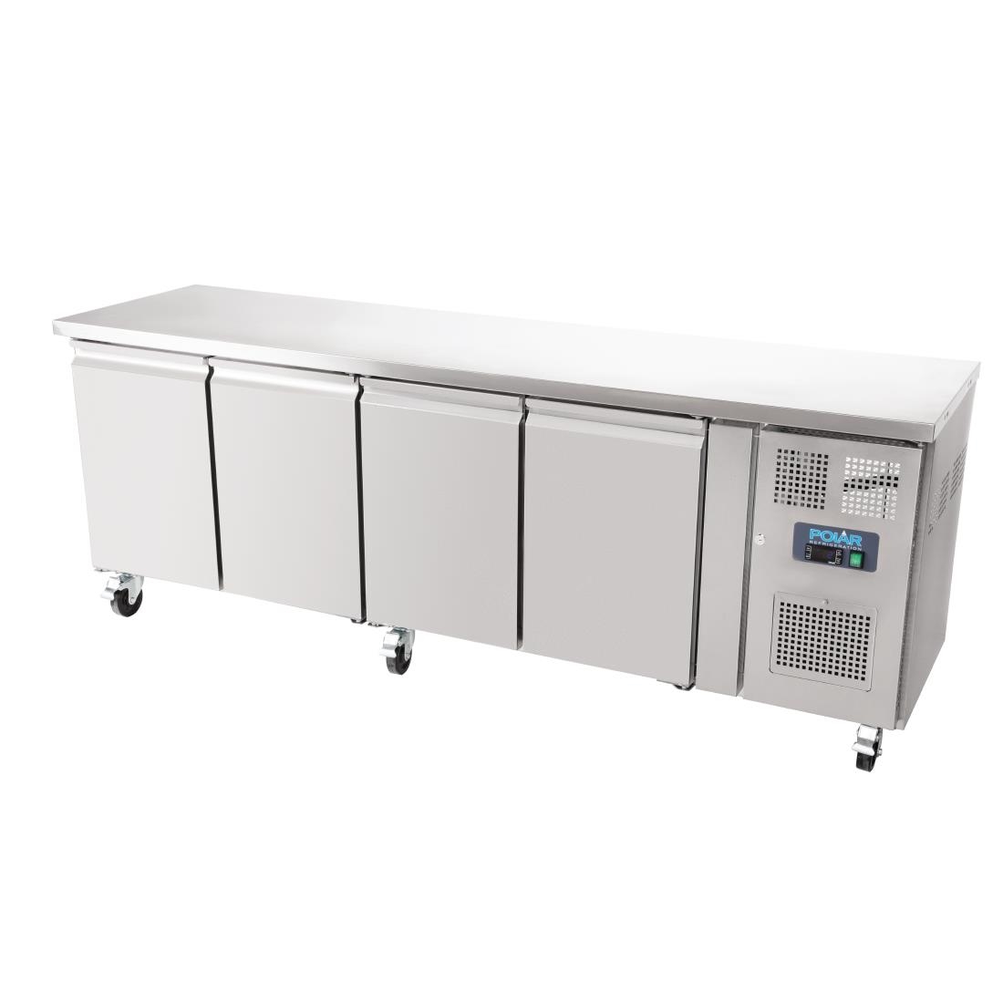 Polar 4 Door Counter Fridge 449 Ltr