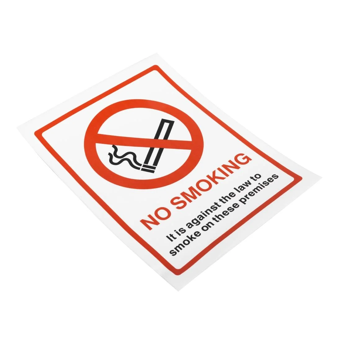 No Smoking Premises Sign - Image 2