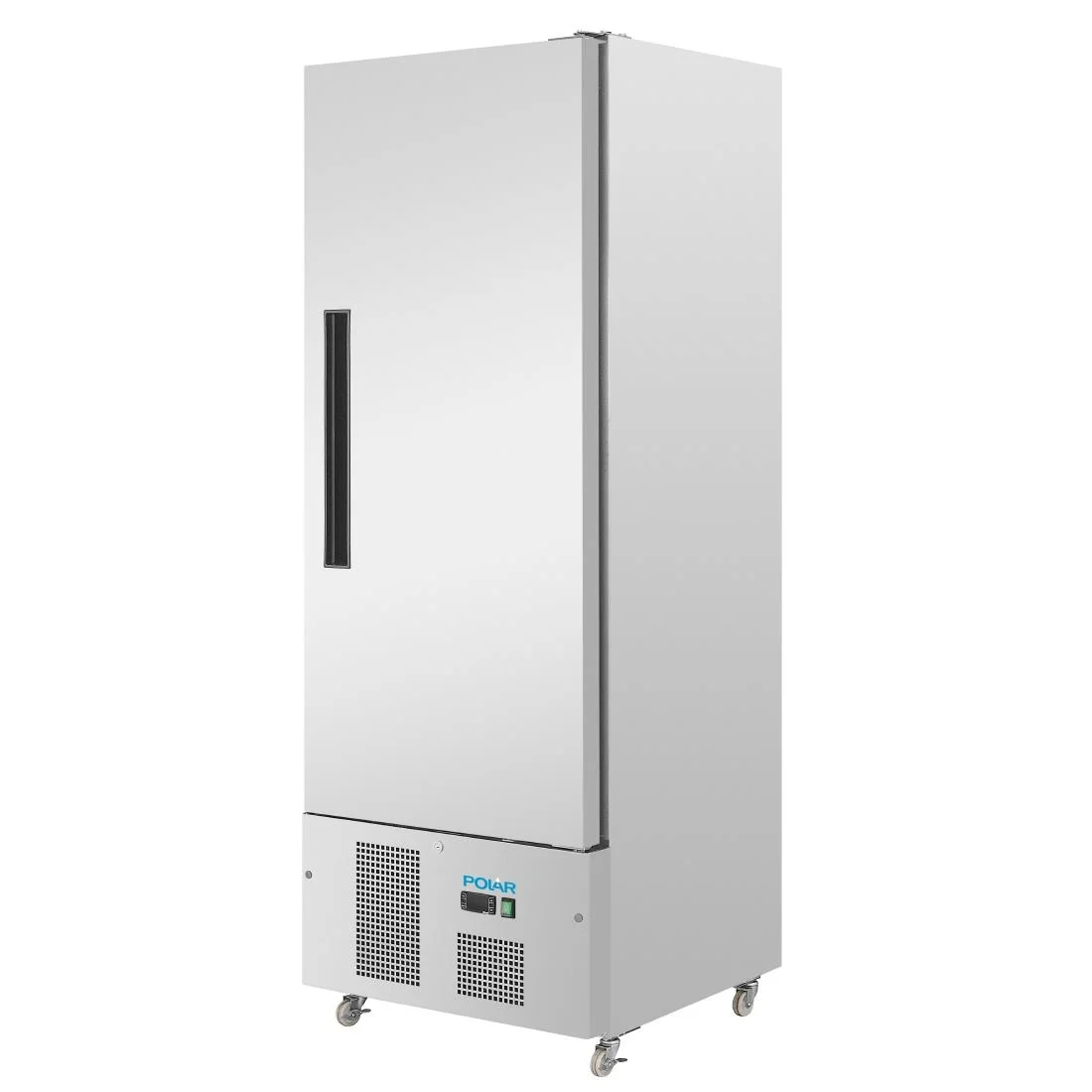 Polar Single Door Slimline Fridge Stainless Steel 440Ltr - Image 6