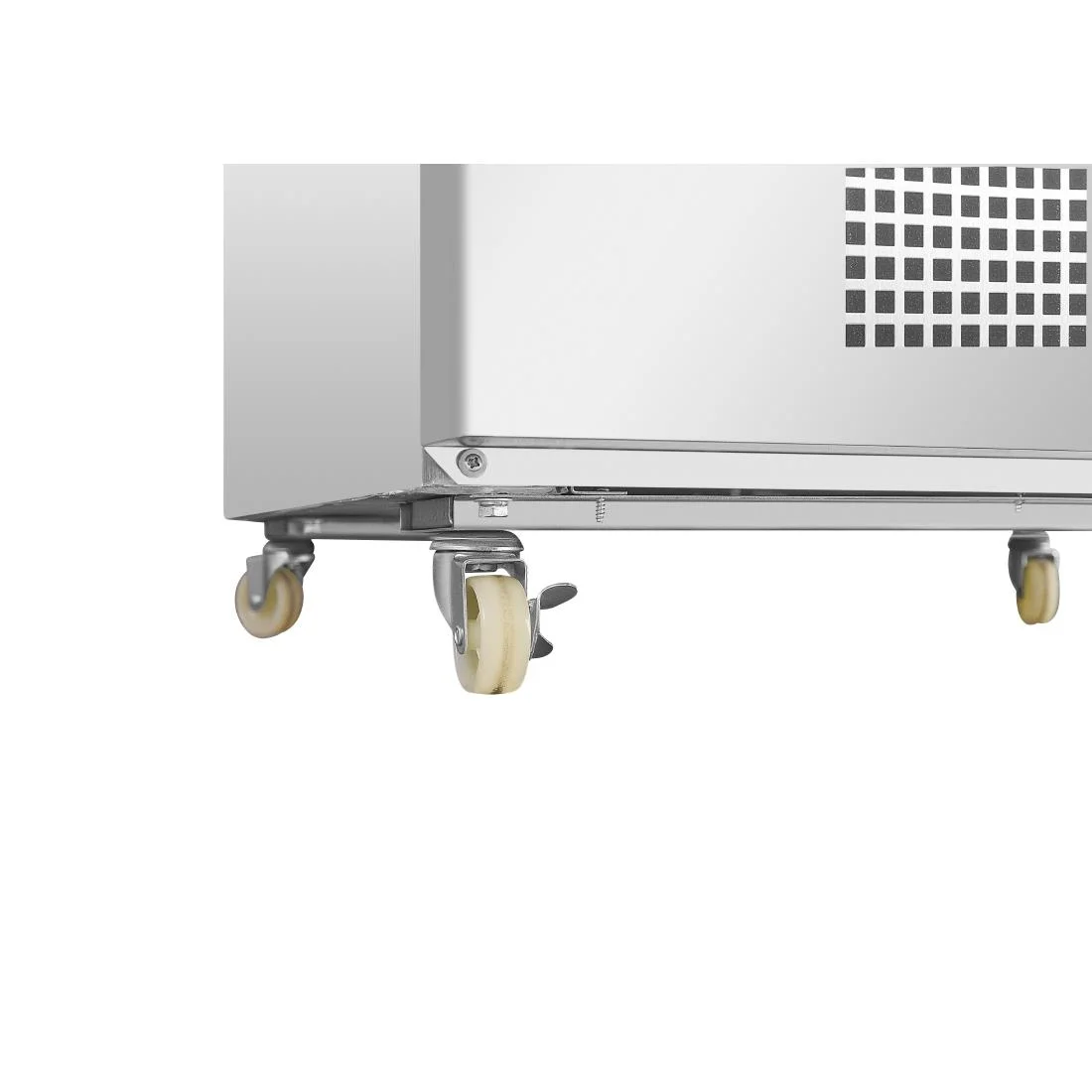 Polar Single Door Slimline Fridge Stainless Steel 440Ltr - Image 12