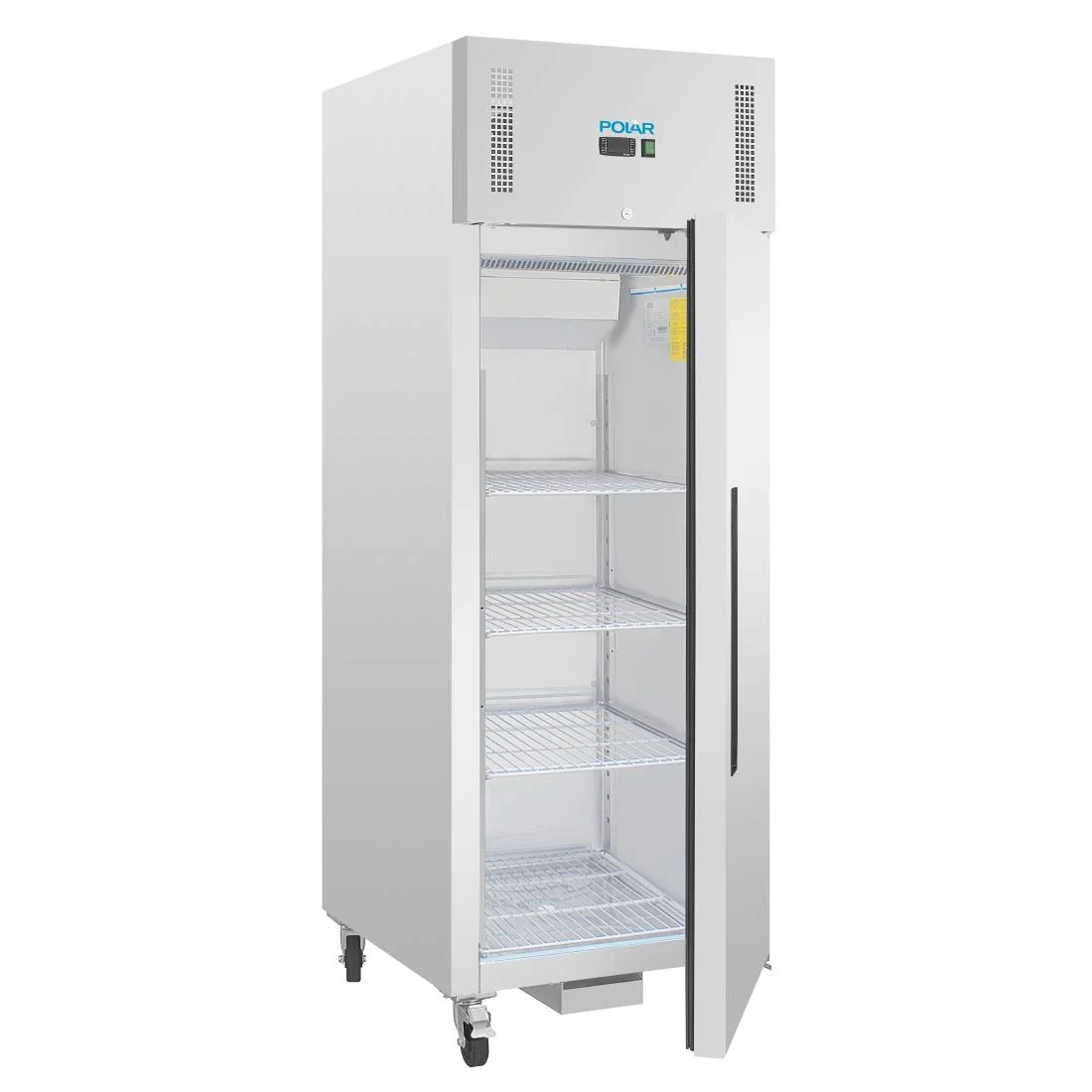 Polar Single Door Fridge Stainless Steel 600Ltr - Image 6
