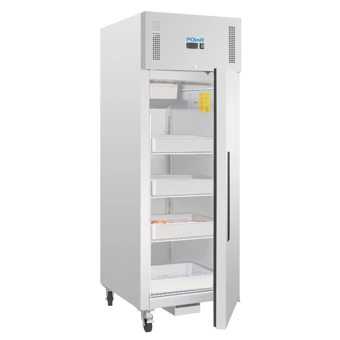 Polar Single Door Fridge Stainless Steel 600Ltr - Image 7