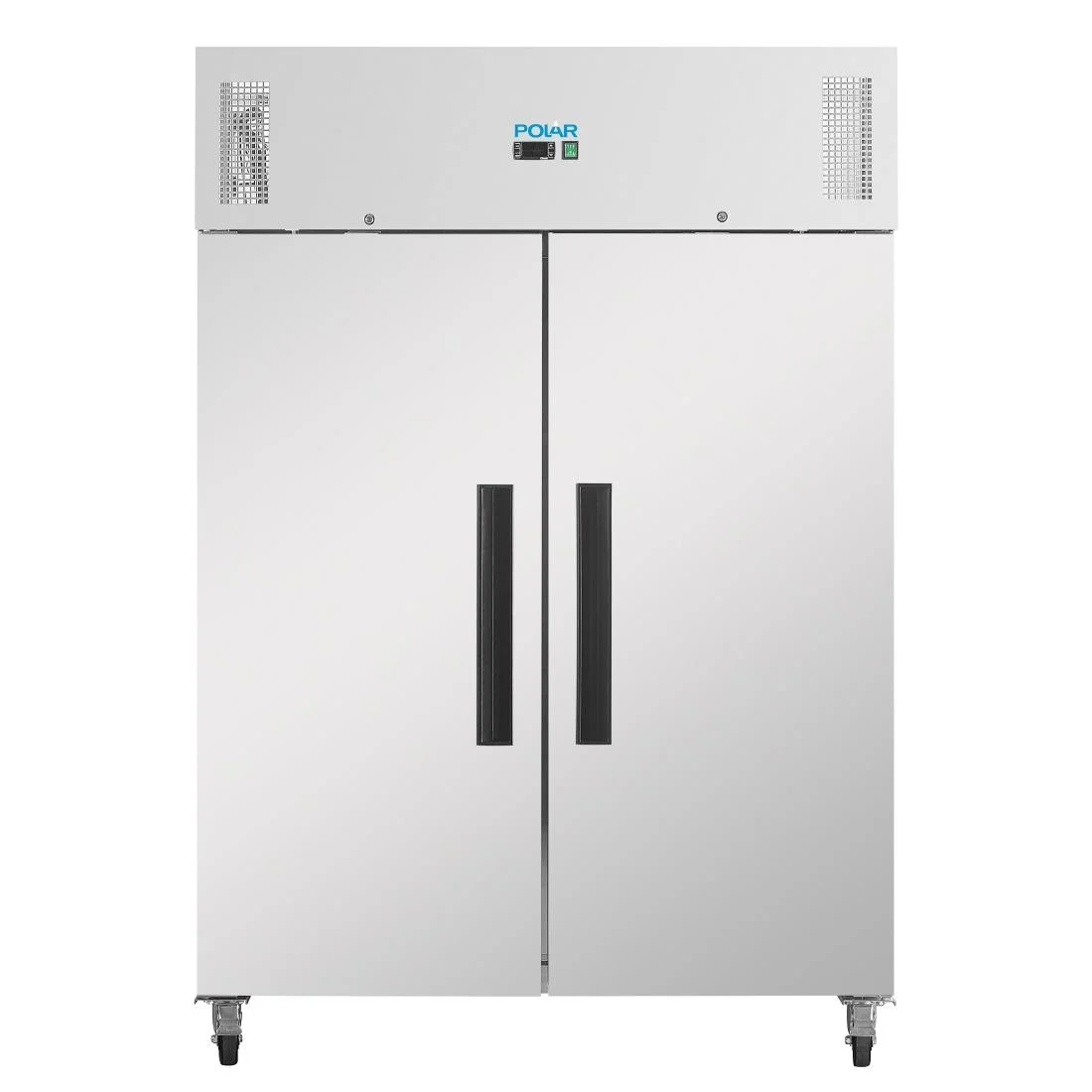 Polar Double Door Fridge Stainless Steel 1200Ltr - Image 2