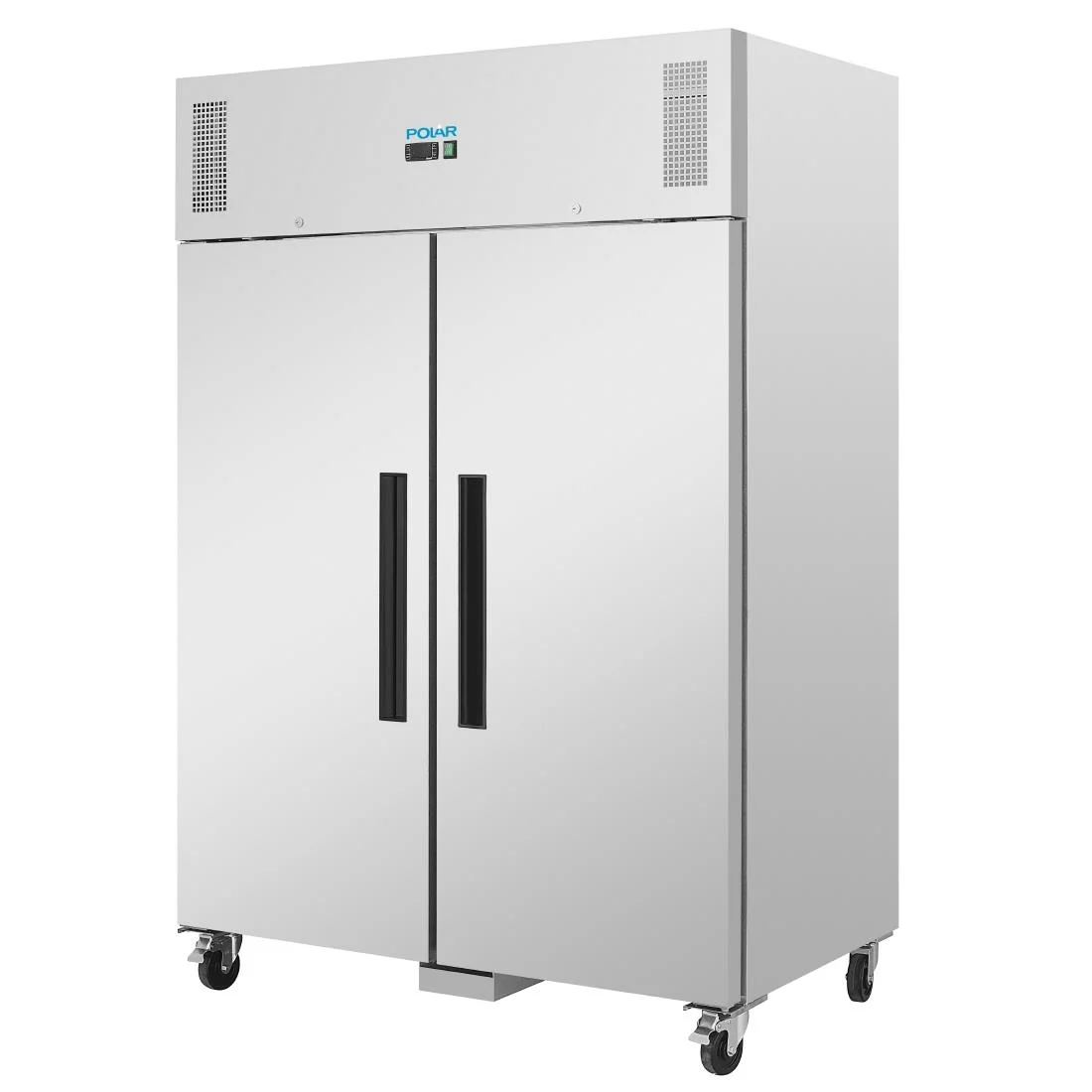 Polar Double Door Fridge Stainless Steel 1200Ltr - Image 3