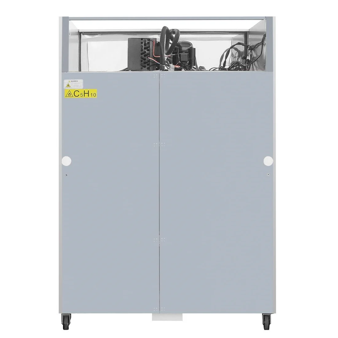 Polar Double Door Fridge Stainless Steel 1200Ltr - Image 6
