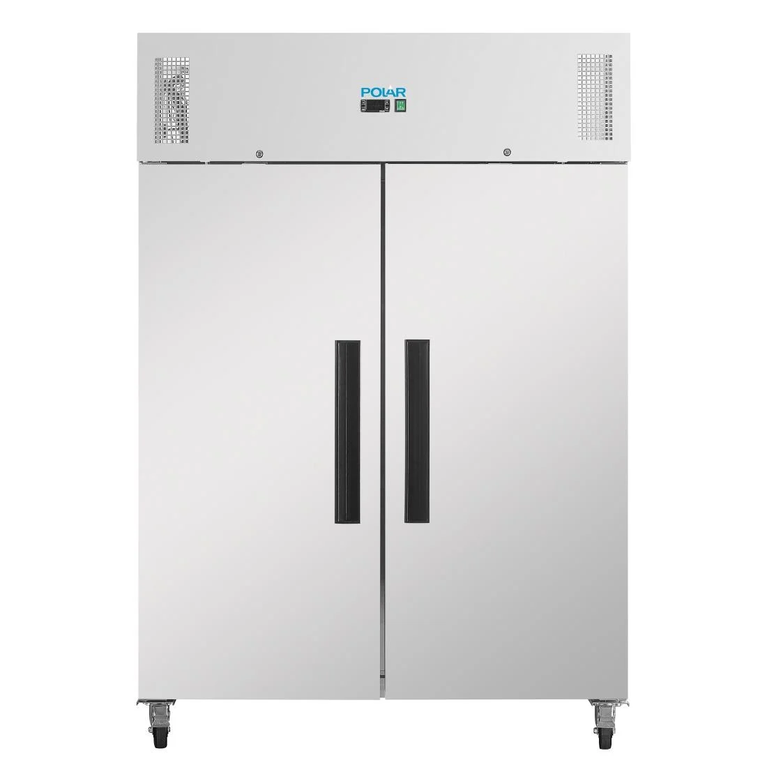 Polar Double Door Freezer Stainless Steel 1200Ltr - Image 2
