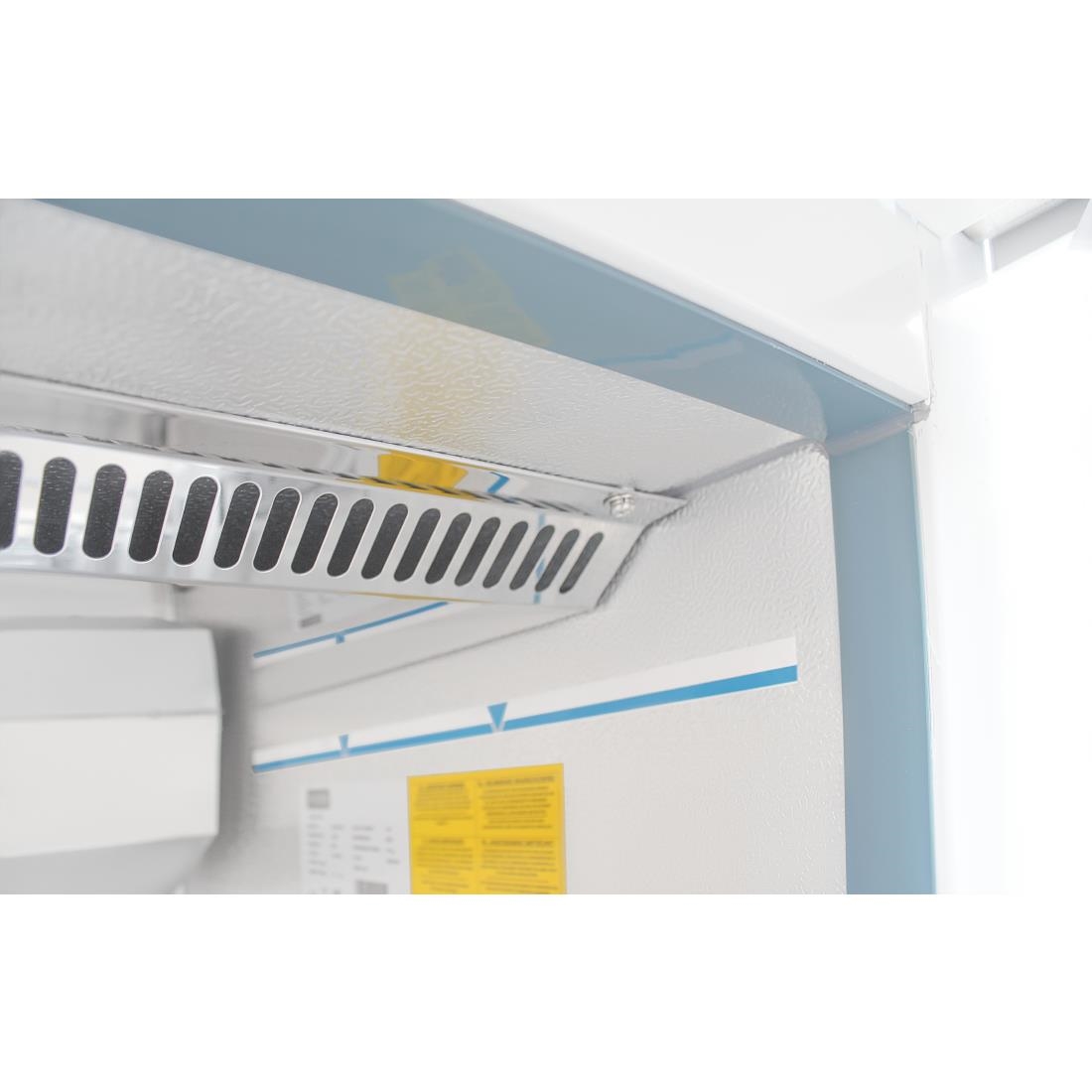 Polar Double Door Freezer Stainless Steel 1200Ltr