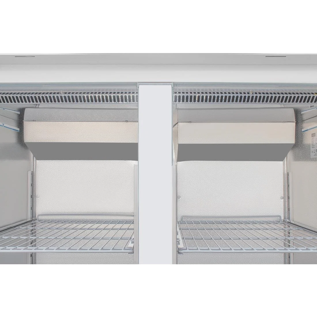 Polar Double Door Freezer Stainless Steel 1200Ltr - Image 8