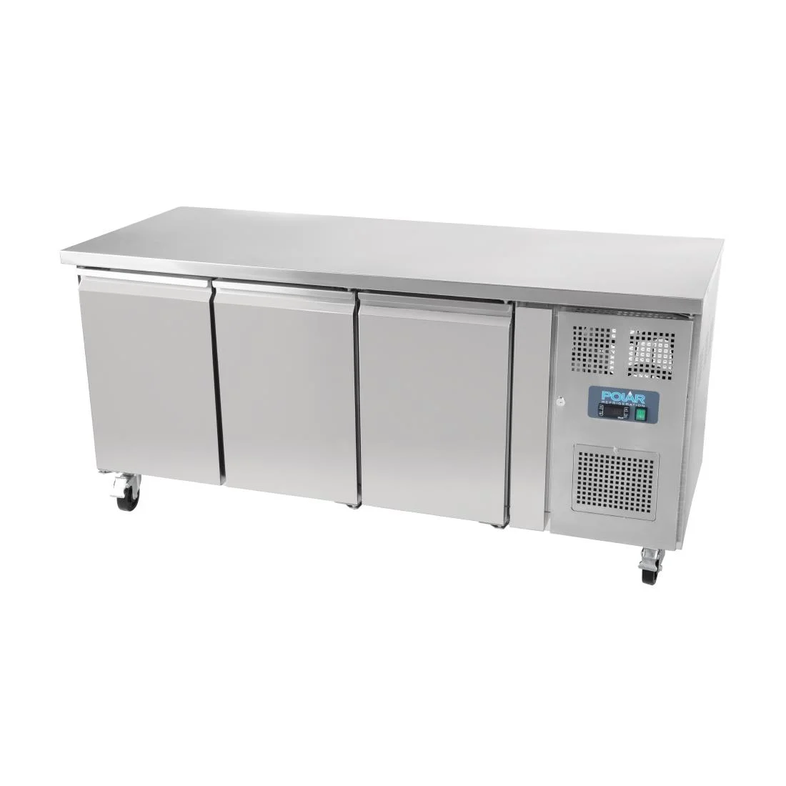 Polar U-Series Triple Door Counter Fridge 417Ltr - Image 8