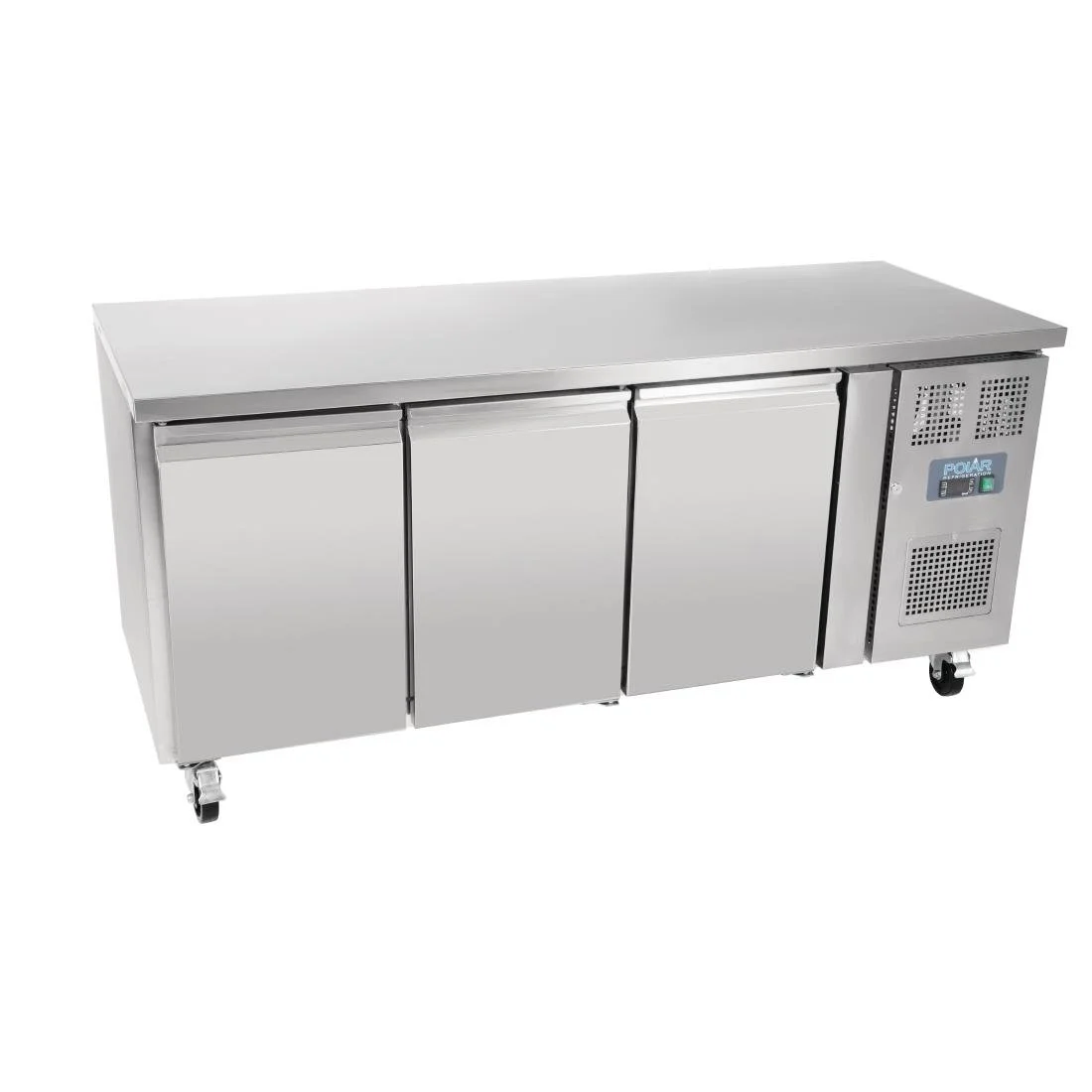 Polar U-Series Triple Door Counter Fridge 417Ltr - Image 6