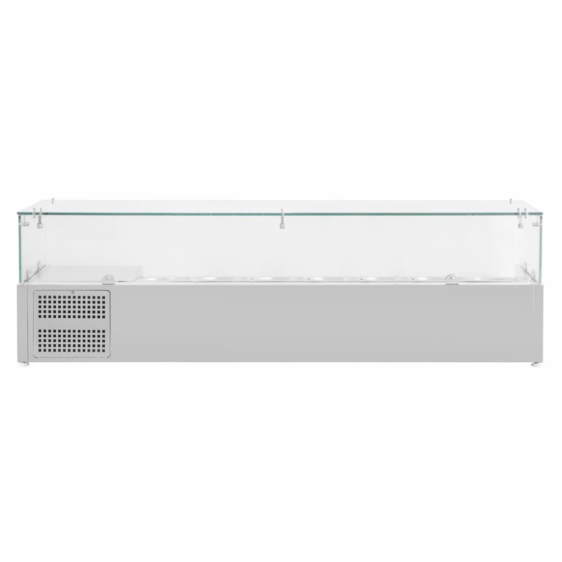 Polar Refrigerated Countertop Servery Prep Unit 7x 1/4GN - Image 3