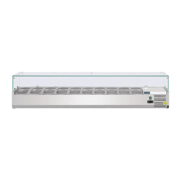 Polar Refrigerated Countertop Servery Prep Unit 10x 1/4GN