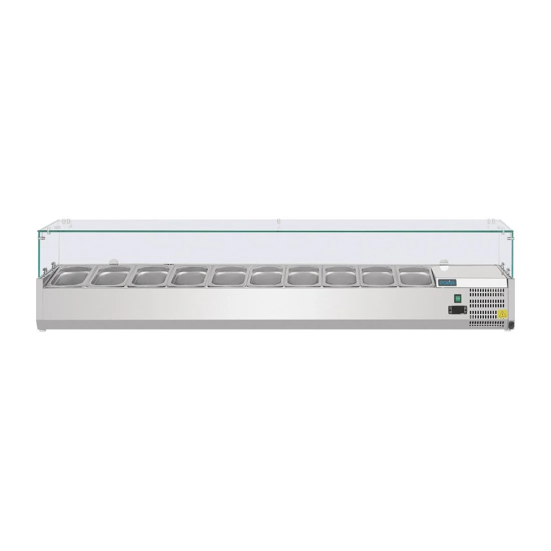 Polar Refrigerated Countertop Servery Prep Unit 10x 1/4GN - Image 3