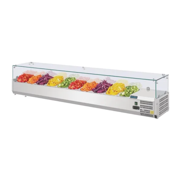 Polar Refrigerated Countertop Servery Prep Unit 10x 1/4GN