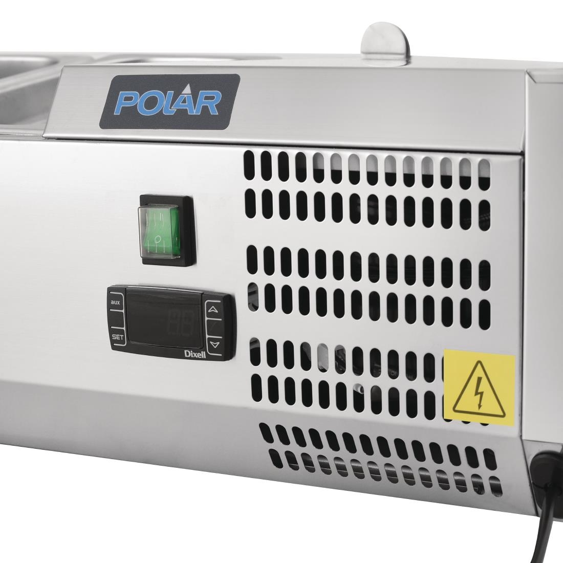 Polar Refrigerated Countertop Servery Prep Unit 10x 1/4GN