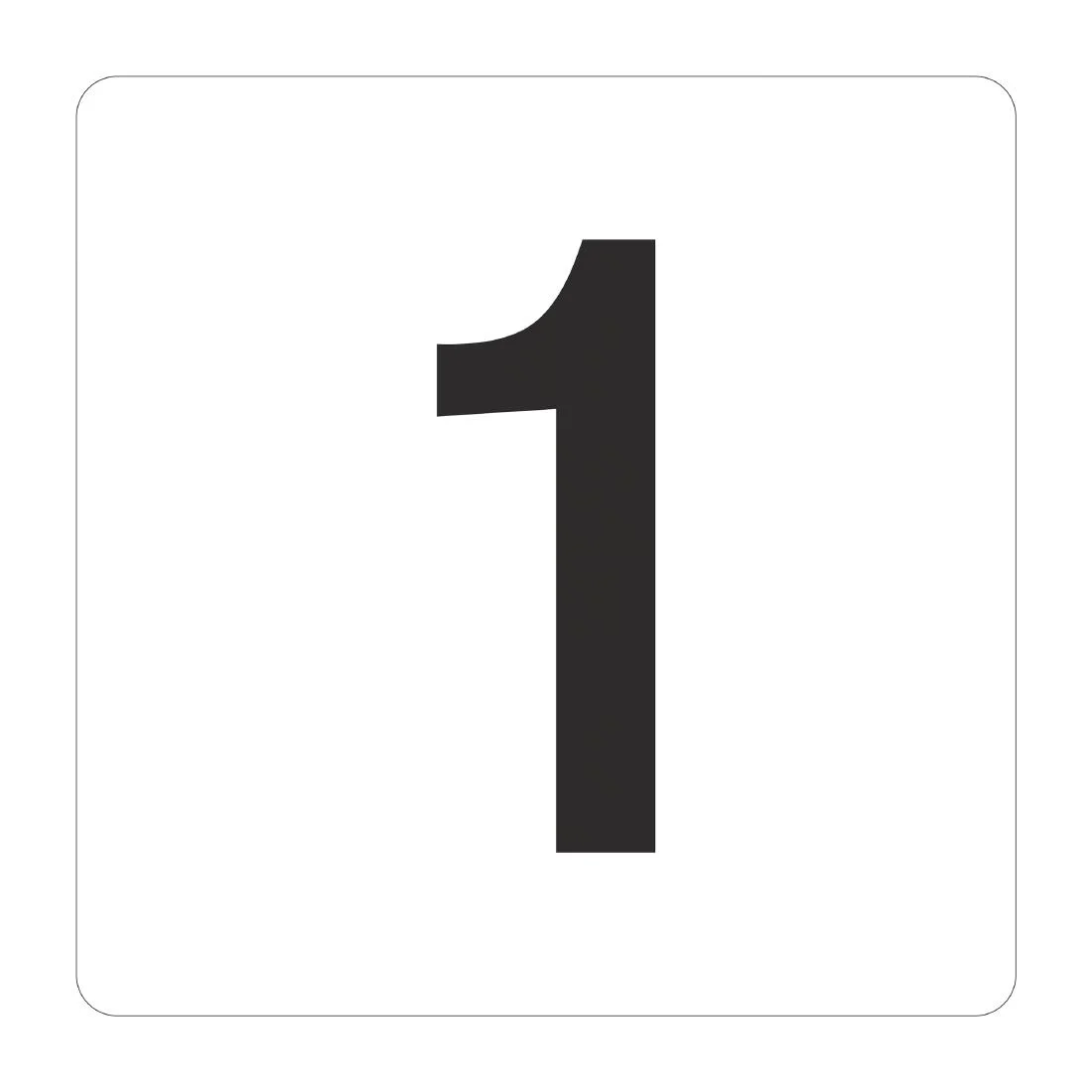 Plastic Table Number Inserts - Image 3