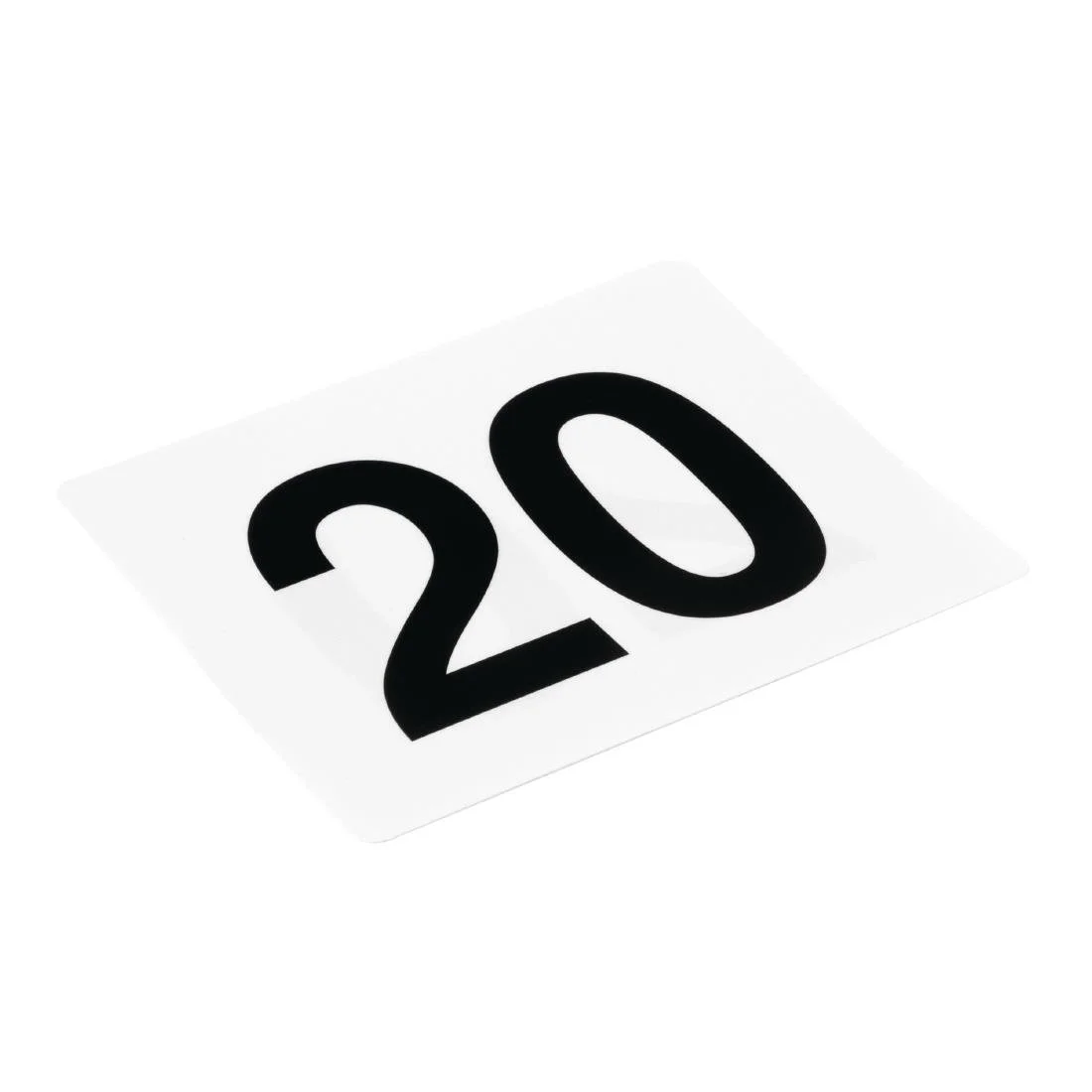 Olympia Plastic Table Numbers Inserts 1-25 - Image 3