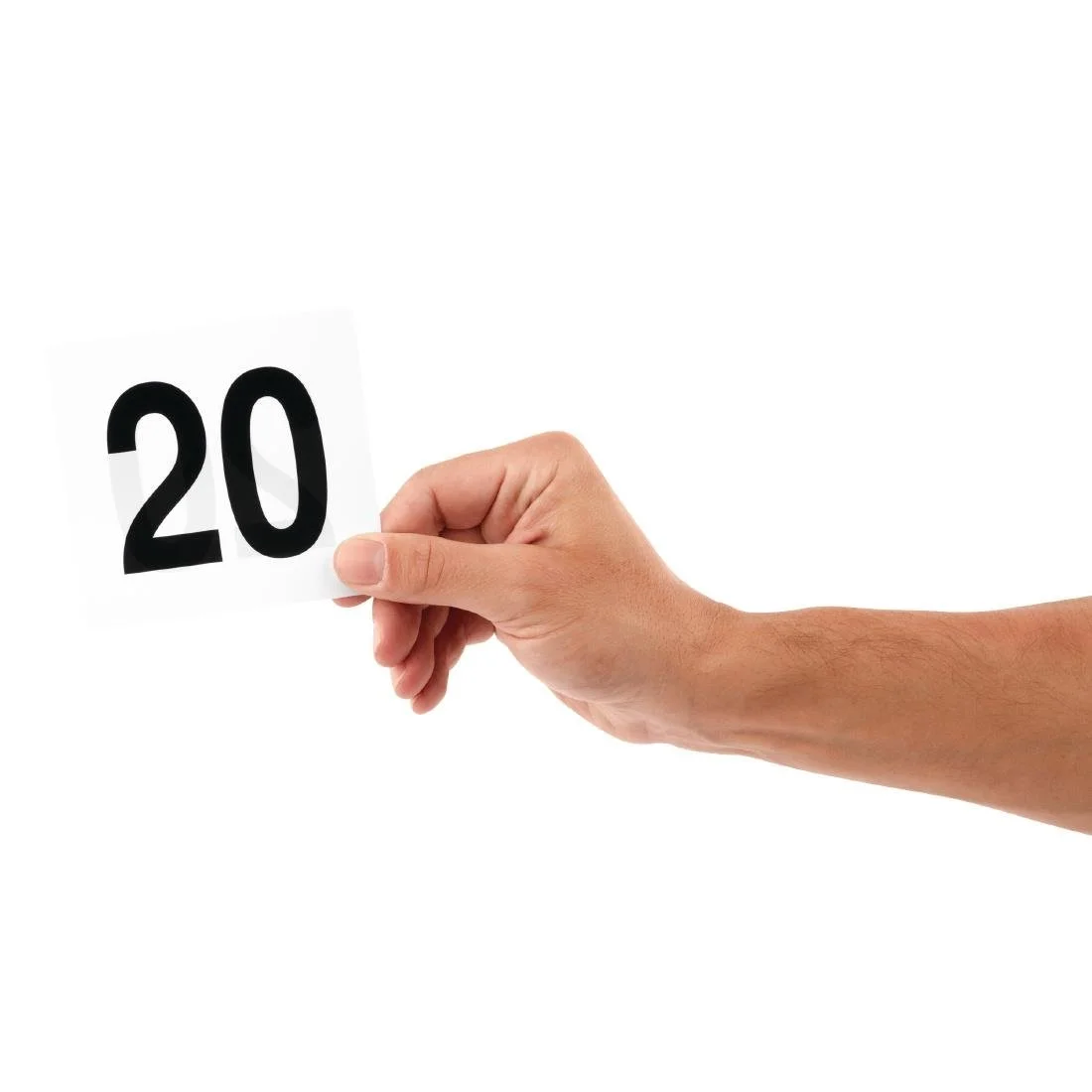 Olympia Plastic Table Numbers Inserts 1-25 - Image 4