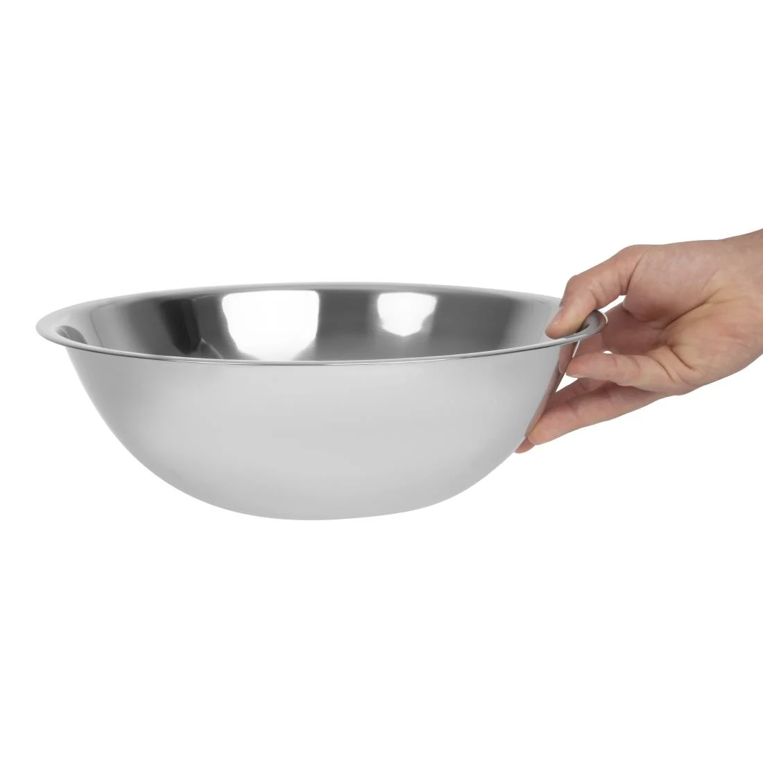 Vogue Stainless Steel Mixing Bowl 4.8Ltr - Image 4