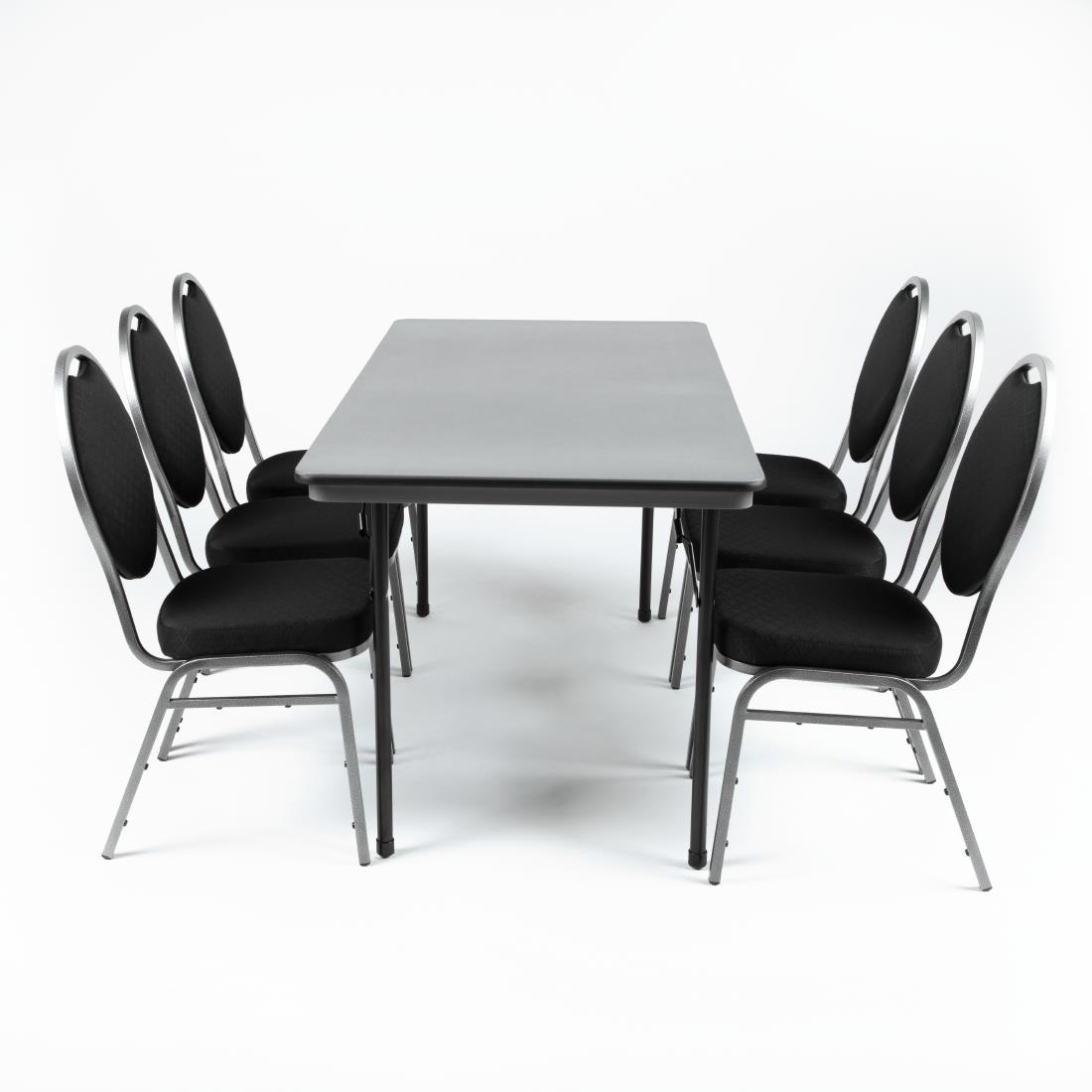 Bolero ABS Folding Banquet Rectangular Table 5ft