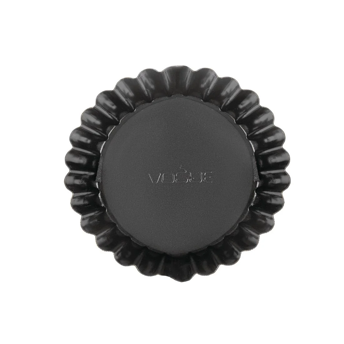 Vogue Non-Stick Deep Fluted Quiche Tin 25cm