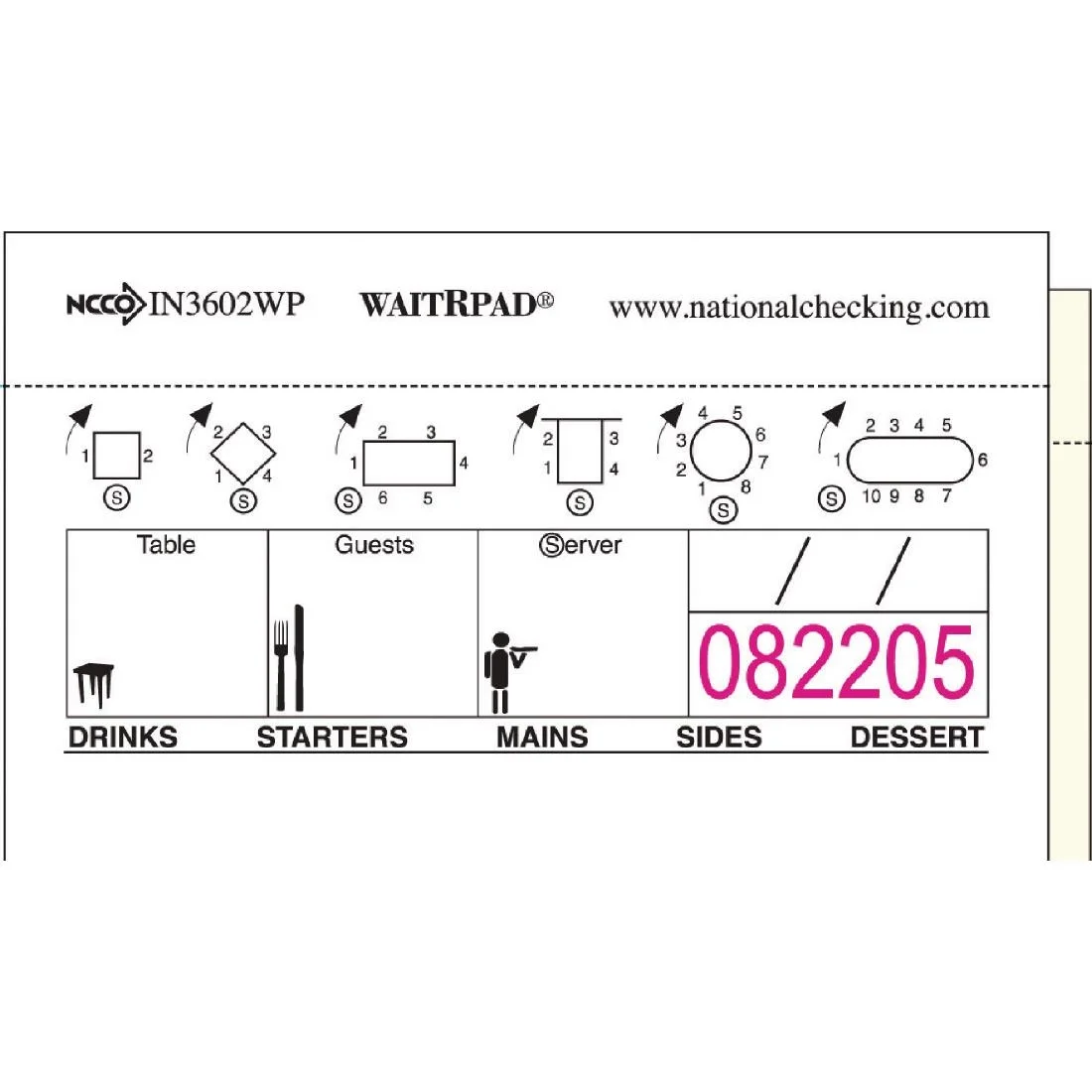 WaitRpads Waiting Pads Duplicate Carbonless - Image 4