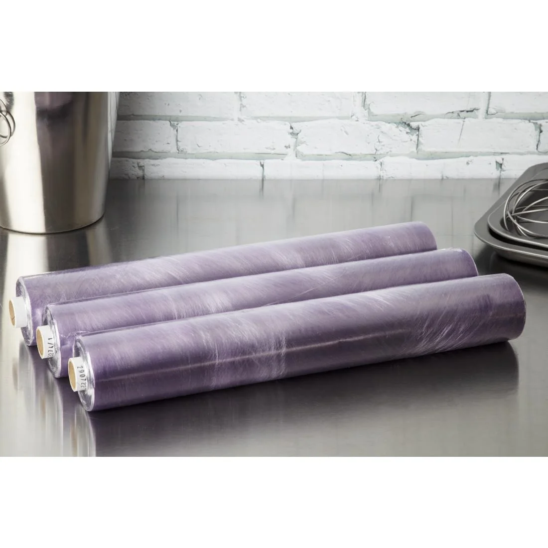 Vogue Pre-Perforated Cling Film 450mm x 500m (Pack of 3) - Image 6