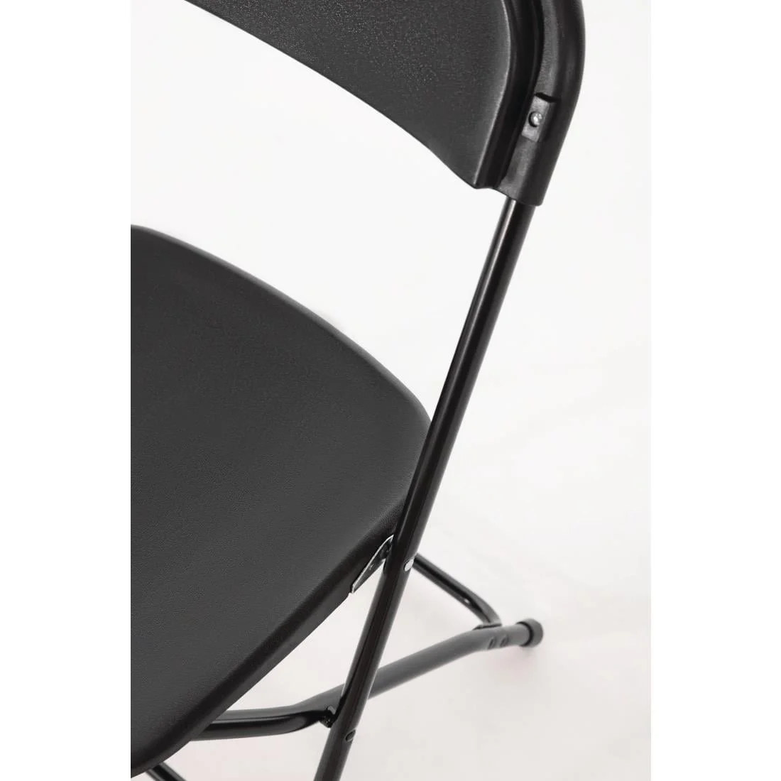 Bolero PP Folding Chairs Black (Pack of 10) - Image 8