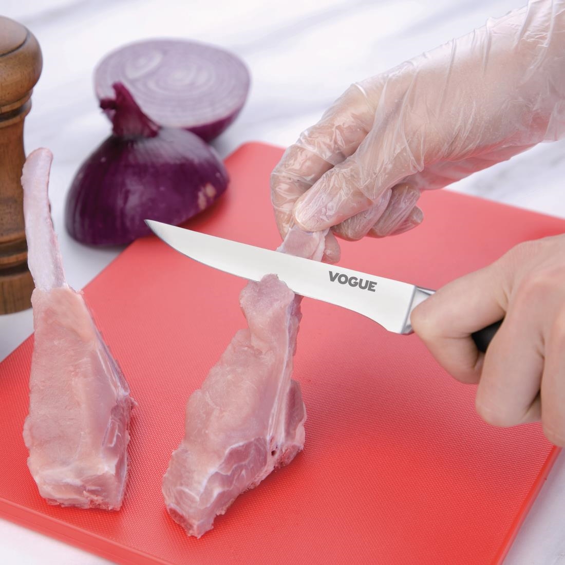 Vogue Soft Grip Boning Knife 13cm
