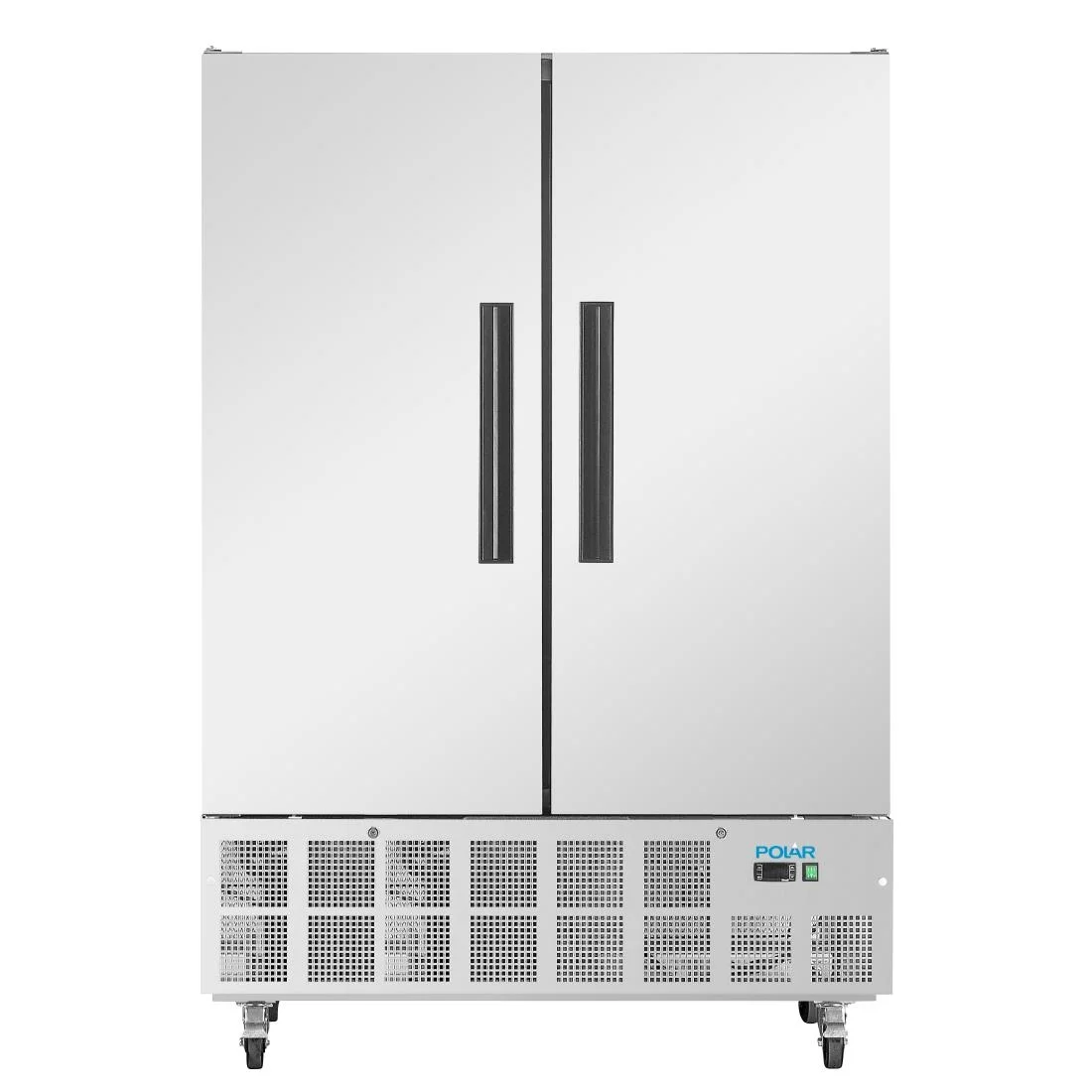 Polar Double Door Slimline Fridge Stainless Steel 960Ltr - Image 5
