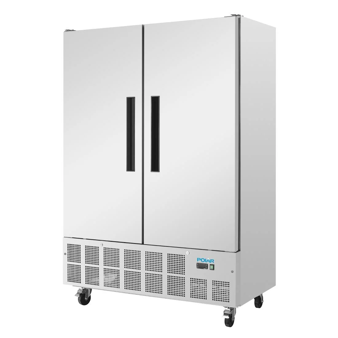 Polar Double Door Slimline Fridge Stainless Steel 960Ltr - Image 6