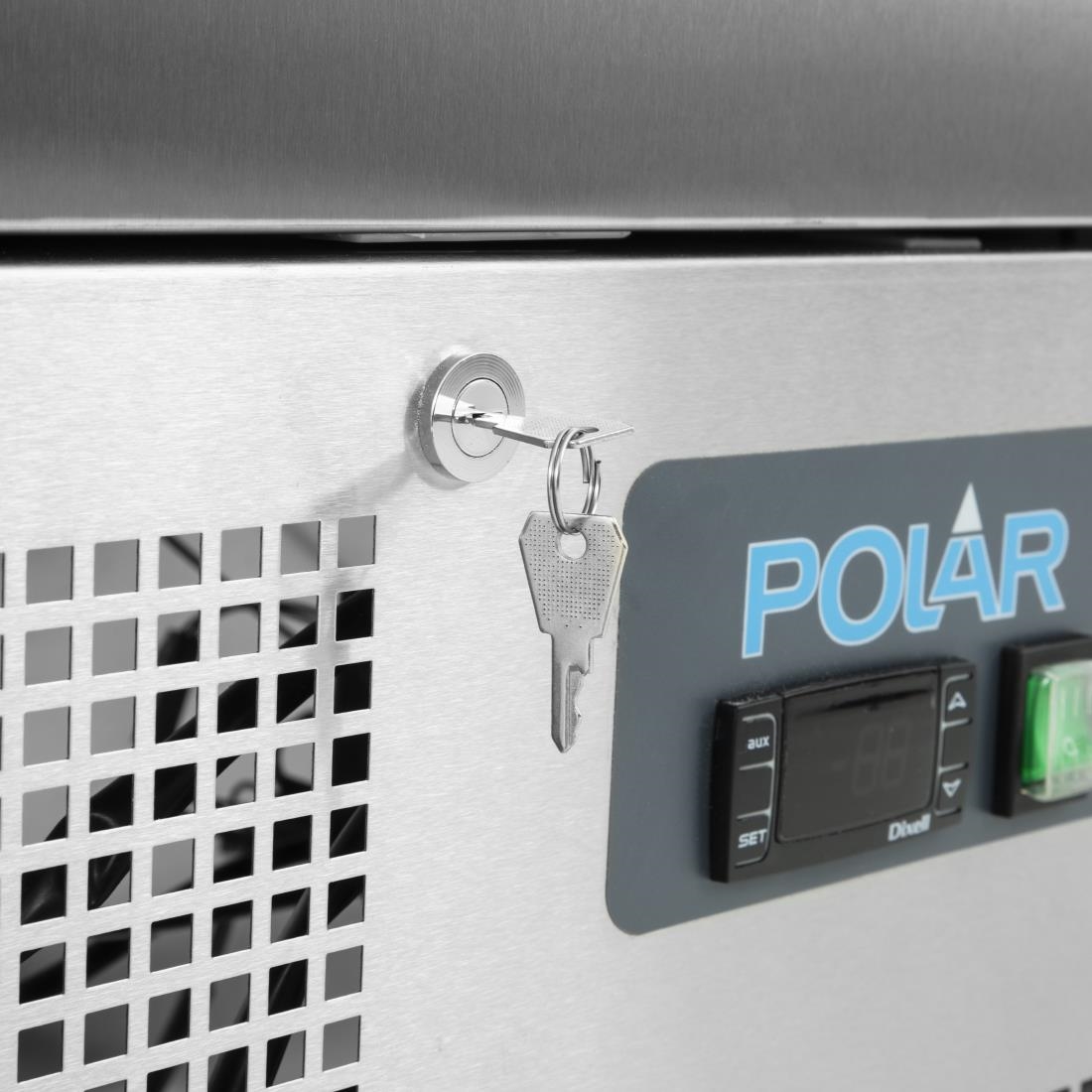 Polar 2 Door Slimline Freezer 960 Ltr