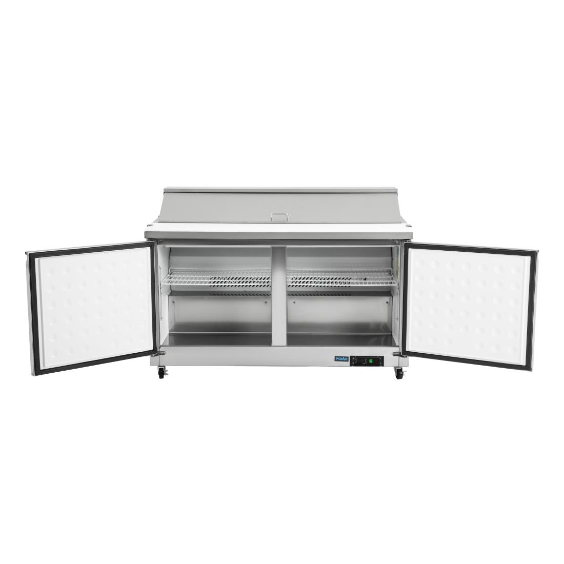 Polar 2 Door Preparation Counter 527Ltr