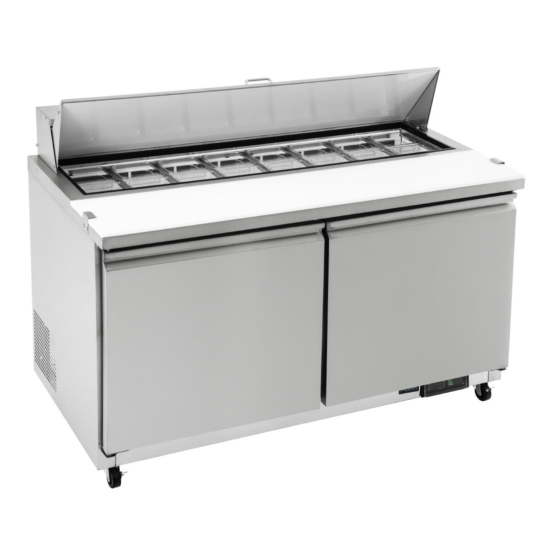 Polar 2 Door Preparation Counter 527Ltr