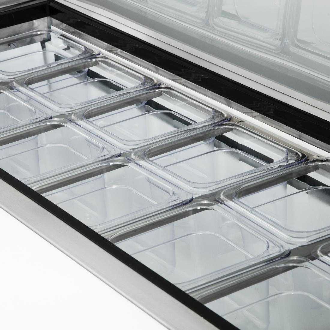 Polar 2 Door Preparation Counter 527Ltr