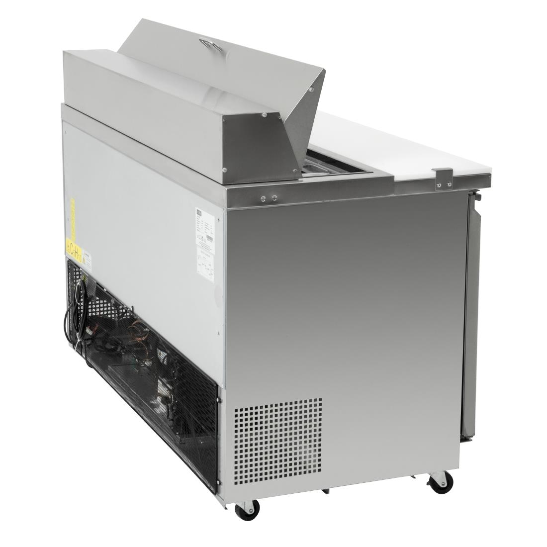 Polar 2 Door Preparation Counter 527Ltr
