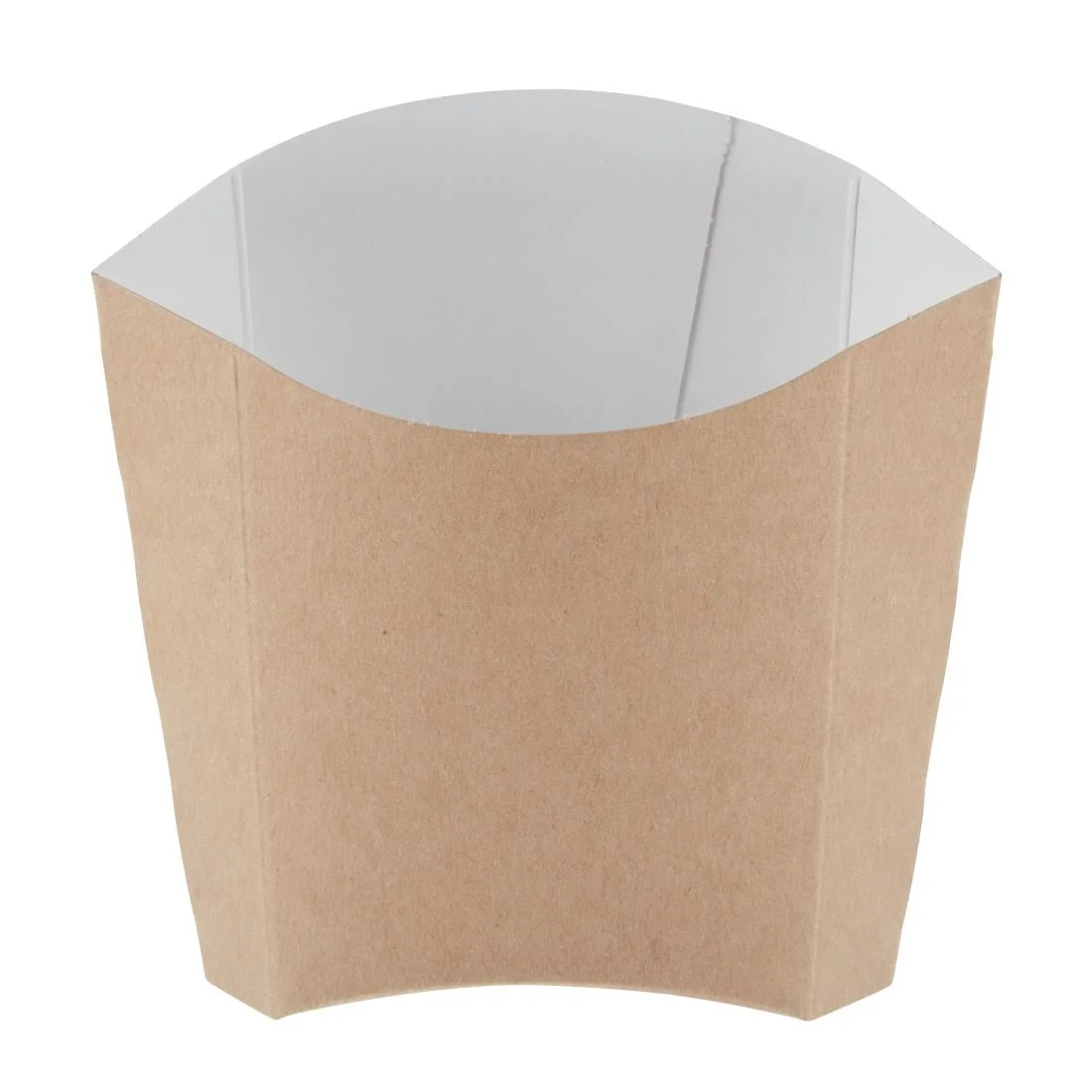 Disposable Kraft Chip Scoops Medium