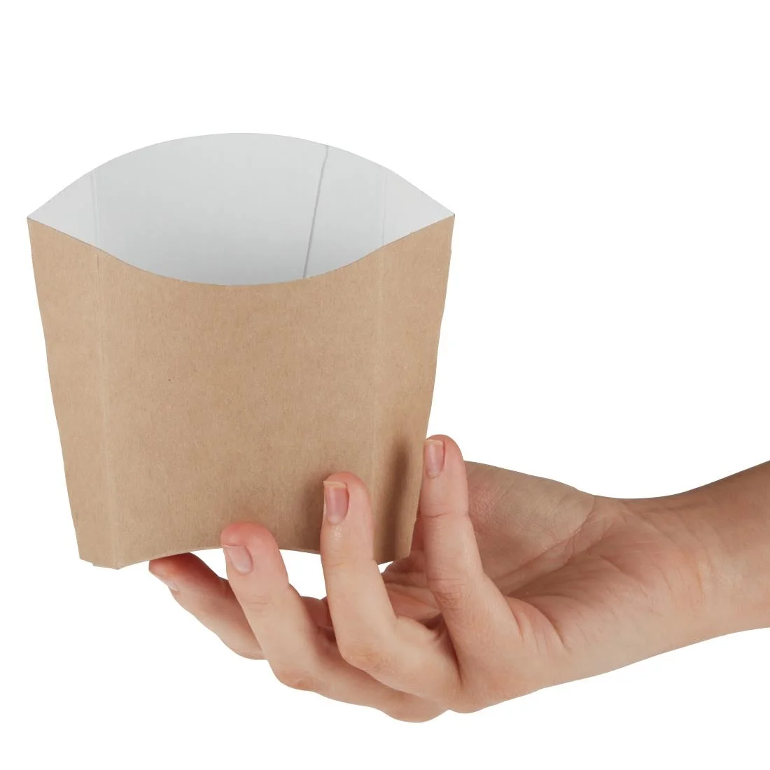 Disposable Kraft Chip Scoops Medium - Image 4