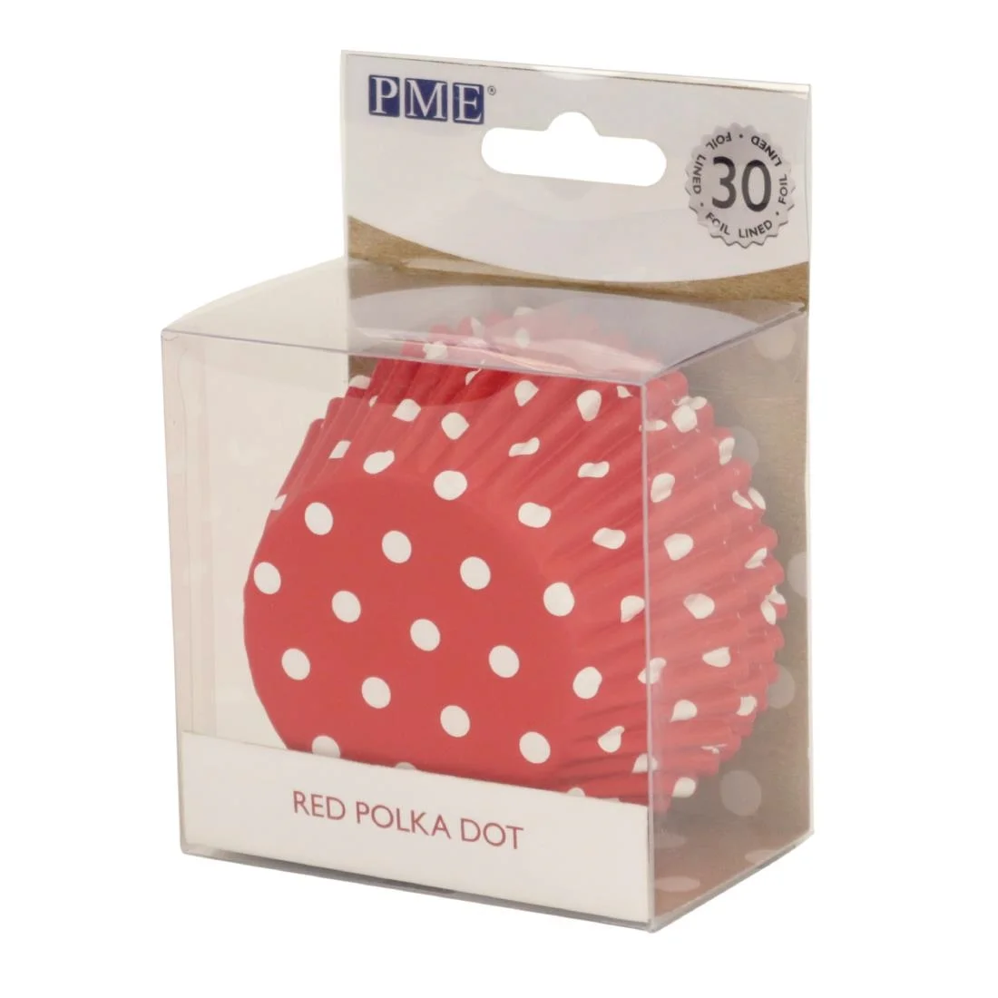 PME Cupcake Baking Cases Polka Dot