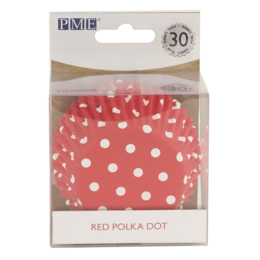 PME Cupcake Baking Cases Polka Dot