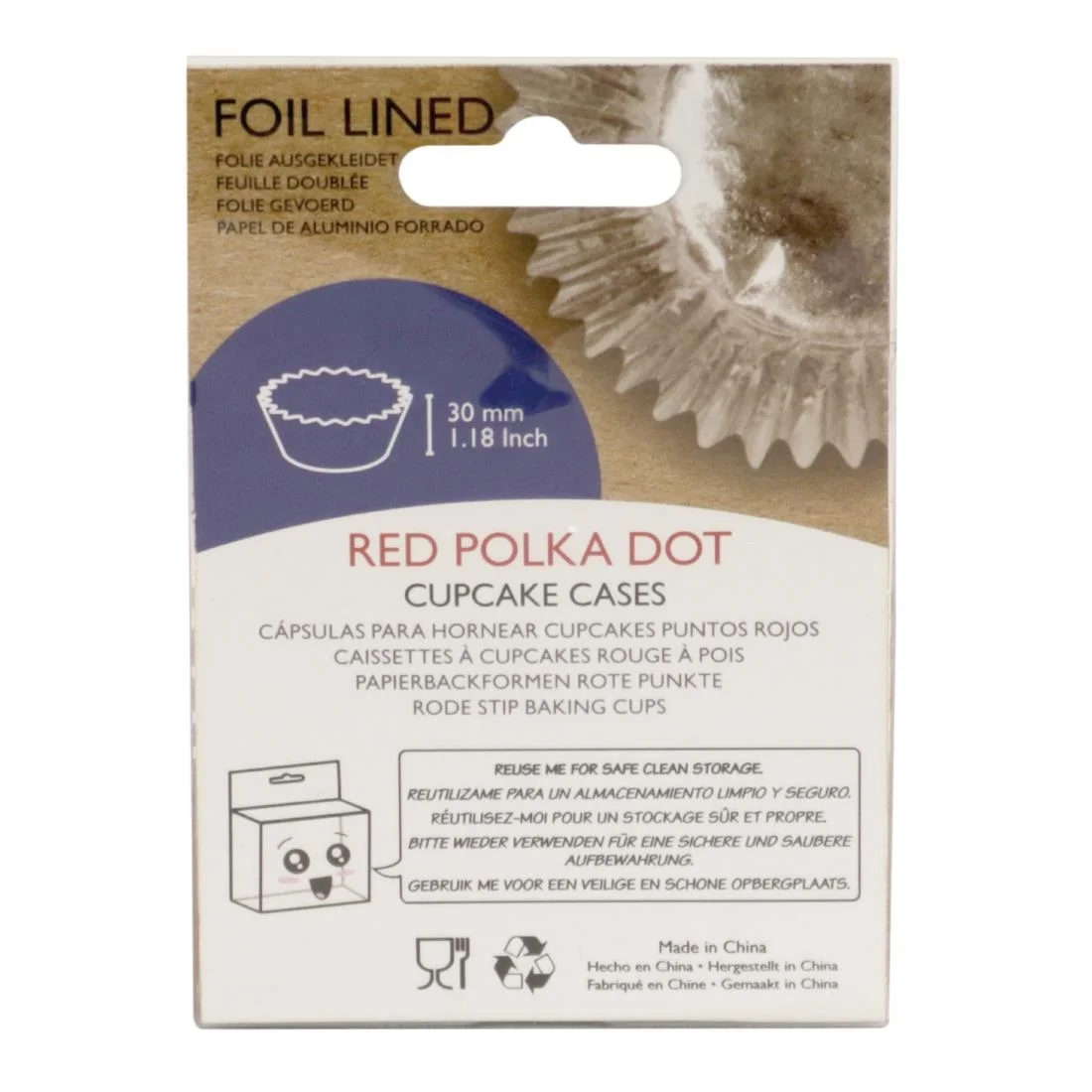 PME Cupcake Baking Cases Polka Dot - Image 6