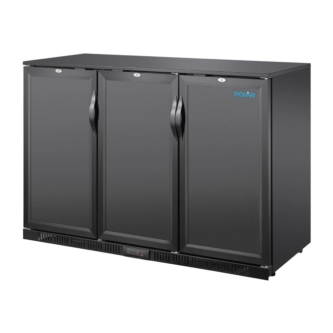 Polar G-series 850mm Triple Door Back Bar Cooler Solid Door 320 Ltr - Image 3
