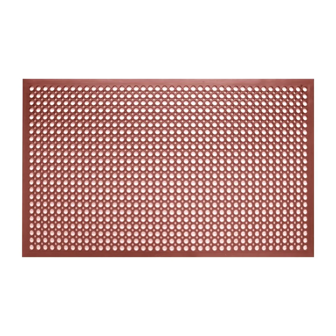 Jantex Rubber Anti Fatigue Mat Red
