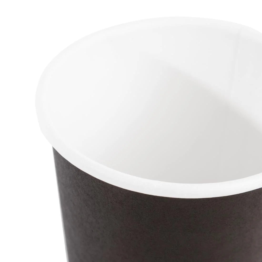 Fiesta Recyclable Espresso Cups Single Wall Black 112ml / 4oz (Pack of 1000) - Image 5