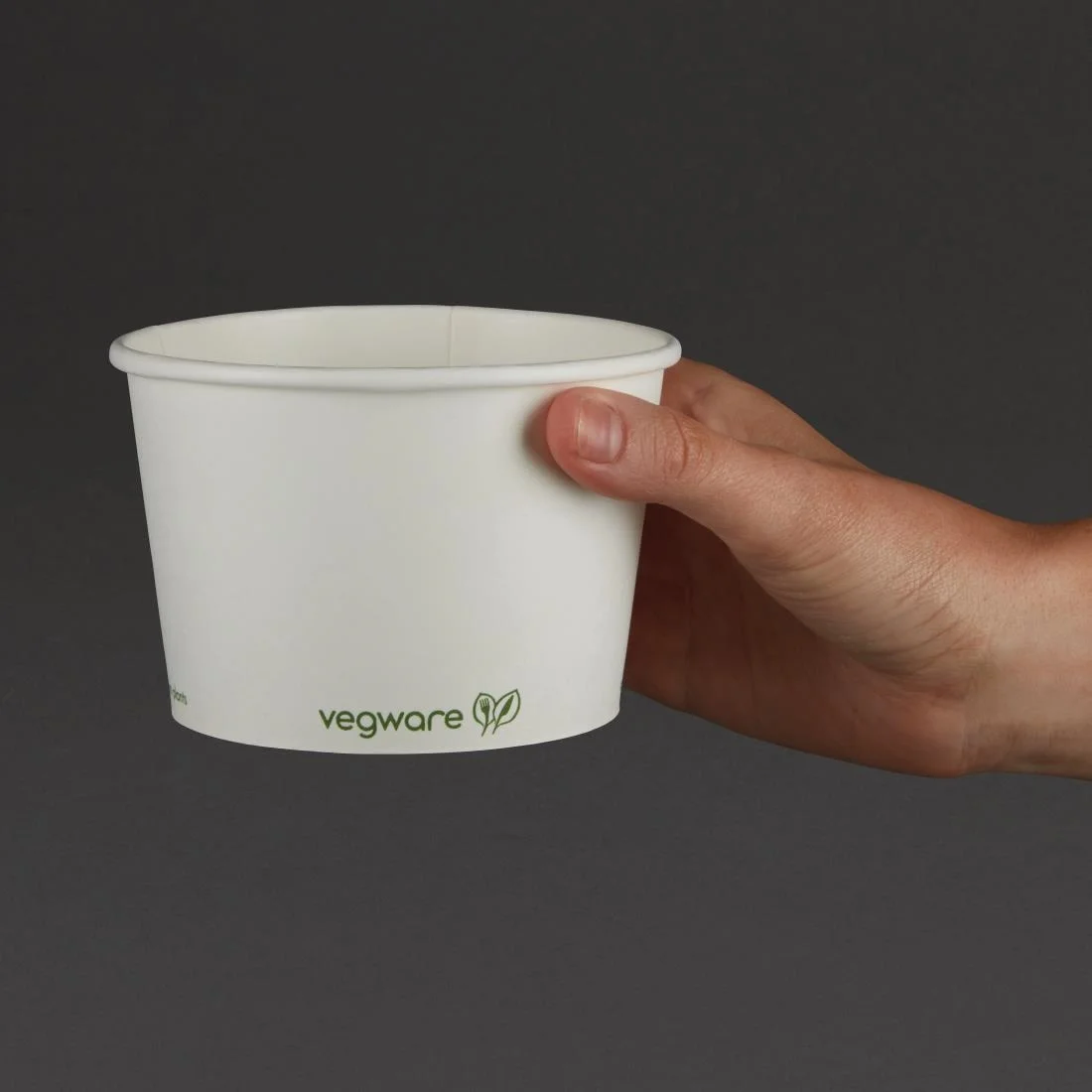 Vegware Compostable Hot Food Pots 455ml / 16oz (Pack of 500) - Image 4